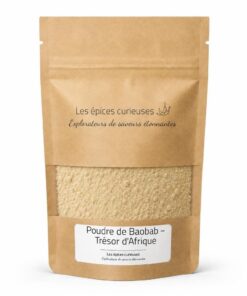 Poudre de Baobab – Trésor d’Afrique - Packaging - Les Épices Curieuses