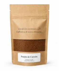 Poudre de Caroube - Packaging - Les Épices Curieuses