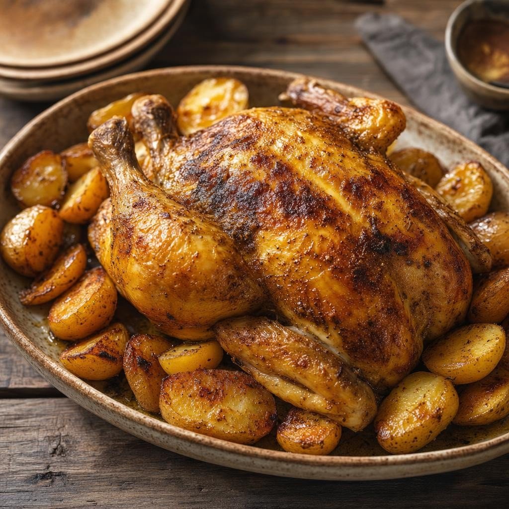 Poulet rôti de ma Mamie ! – Les Épices Curieuses Poulet rôti de ma Mamie ! - Les Épices Curieuses