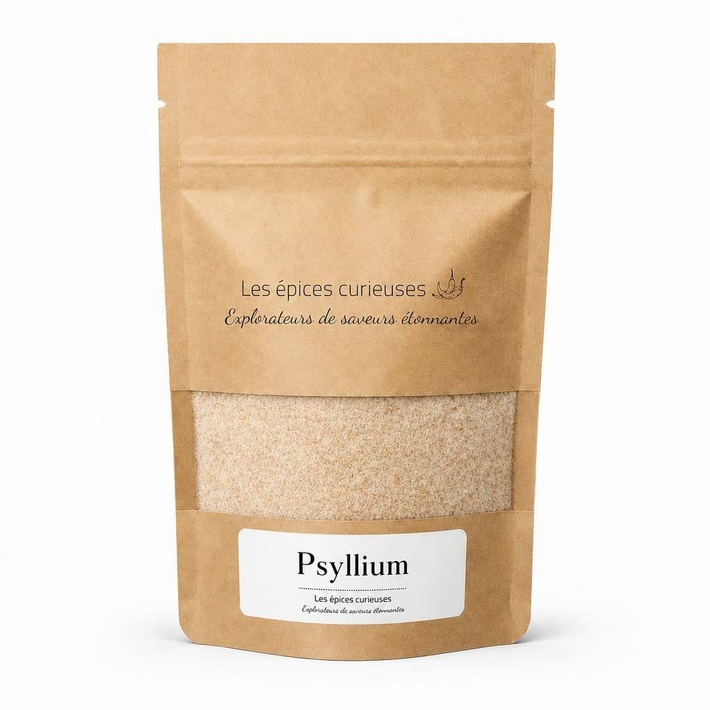 Psyllium – Packaging – Les Épices Curieuses Psyllium - Packaging - Les Épices Curieuses
