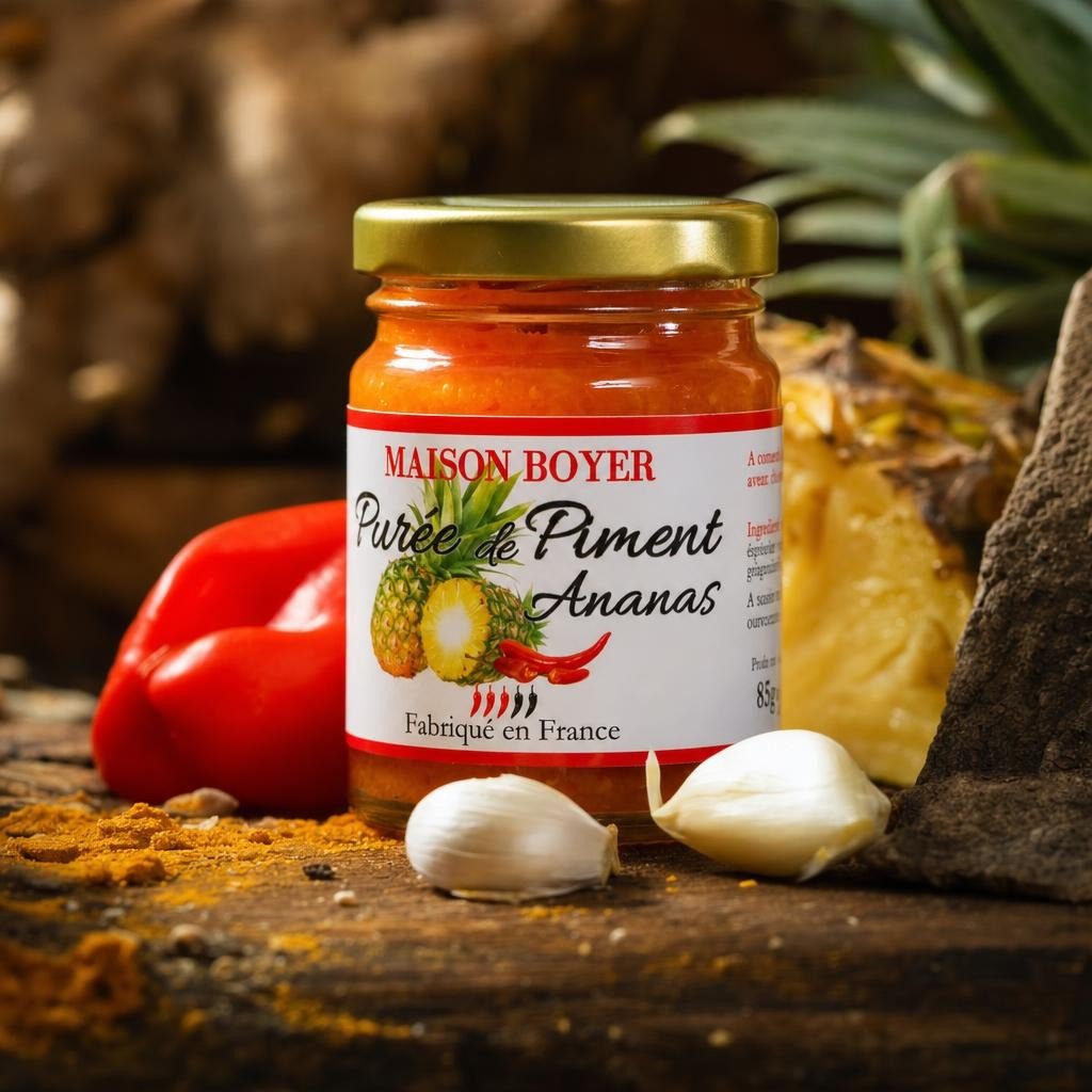 Purée de Piment Ananas Moyenne – Les Épices Curieuses Purée de Piment Ananas Moyenne - Les Épices Curieuses