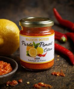Purée de Piment Citron Légère - Les Épices Curieuses