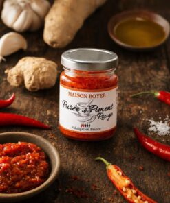 Purée de Piment Rouge Artisanale – Force 2/5 - 85G - Les Épices Curieuses