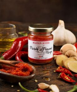 Purée de Piment Rouge Artisanale – Force 3/5 - 85G - Les Épices Curieuses