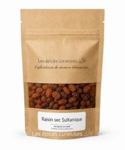 Raisin sec Sultanique - Packaging - Les Épices Curieuses