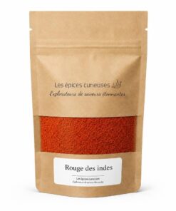 Rouge des indes - Packaging - Les Épices Curieuses