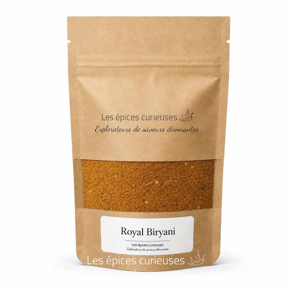 Royal Biryani – Packaging – Les Épices Curieuses Royal Biryani - Packaging - Les Épices Curieuses