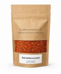 Rub barbecue poulet - Packaging - Les Épices Curieuses