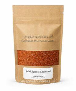 Rub Légumes Gourmands - Packaging - Les Épices Curieuses
