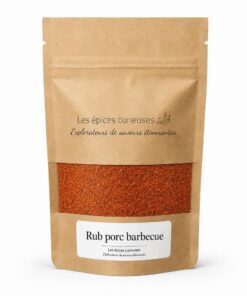 Rub porc barbecue - Packaging - Les Épices Curieuses