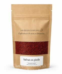 Safran en pistils - Packaging - Les Épices Curieuses