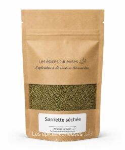 Sarriette séchée - Packaging - Les Épices Curieuses