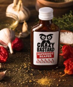 Sauce Crazy Bastard Superhot Reaper 100ml - Les Épices Curieuses