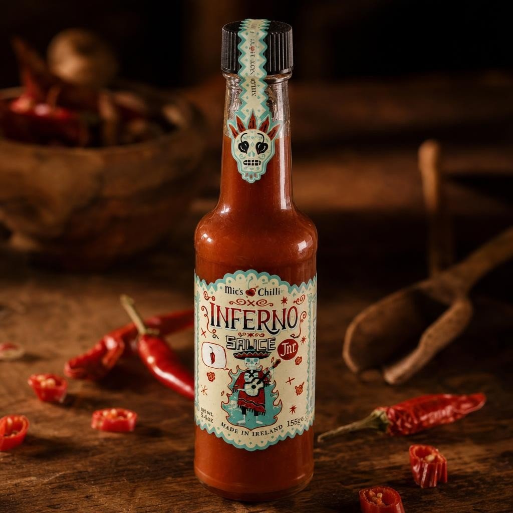 Sauce Inferno Junior – Les Épices Curieuses Sauce Inferno Junior - Les Épices Curieuses