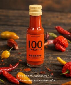 Sauce piquante aux 100 variétés de piments - Les Épices Curieuses