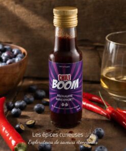 Sauce piquante Chiliboom à la myrtille - Les Épices Curieuses