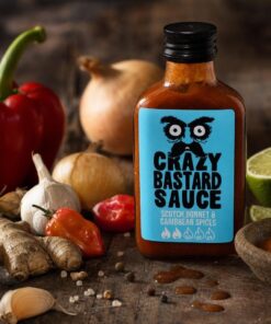 Sauce Piquante Crazy Bastard - Scotch Bonnet & Épices des Caraïbes 100ml - Les Épices Curieuses