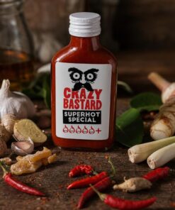 Sauce Piquante Crazy Bastard - Superhot Spéciale 100ml - Les Épices Curieuses