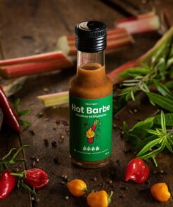 Sauce Piquante Hot Barbe (Verveine / Rhubarbe) - Les Épices Curieuses