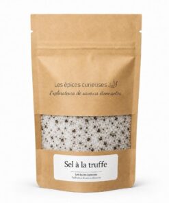 Sel à la truffe - Packaging - Les Épices Curieuses