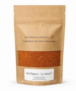Sel d'épices - Le chaud ! - Packaging - Les Épices Curieuses