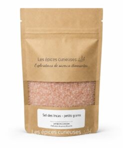 Sel des Incas - petits grains - Packaging - Les Épices Curieuses