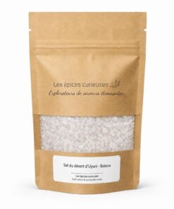 Sel du désert d'Uyuni - Bolovie - Packaging - Les Épices Curieuses