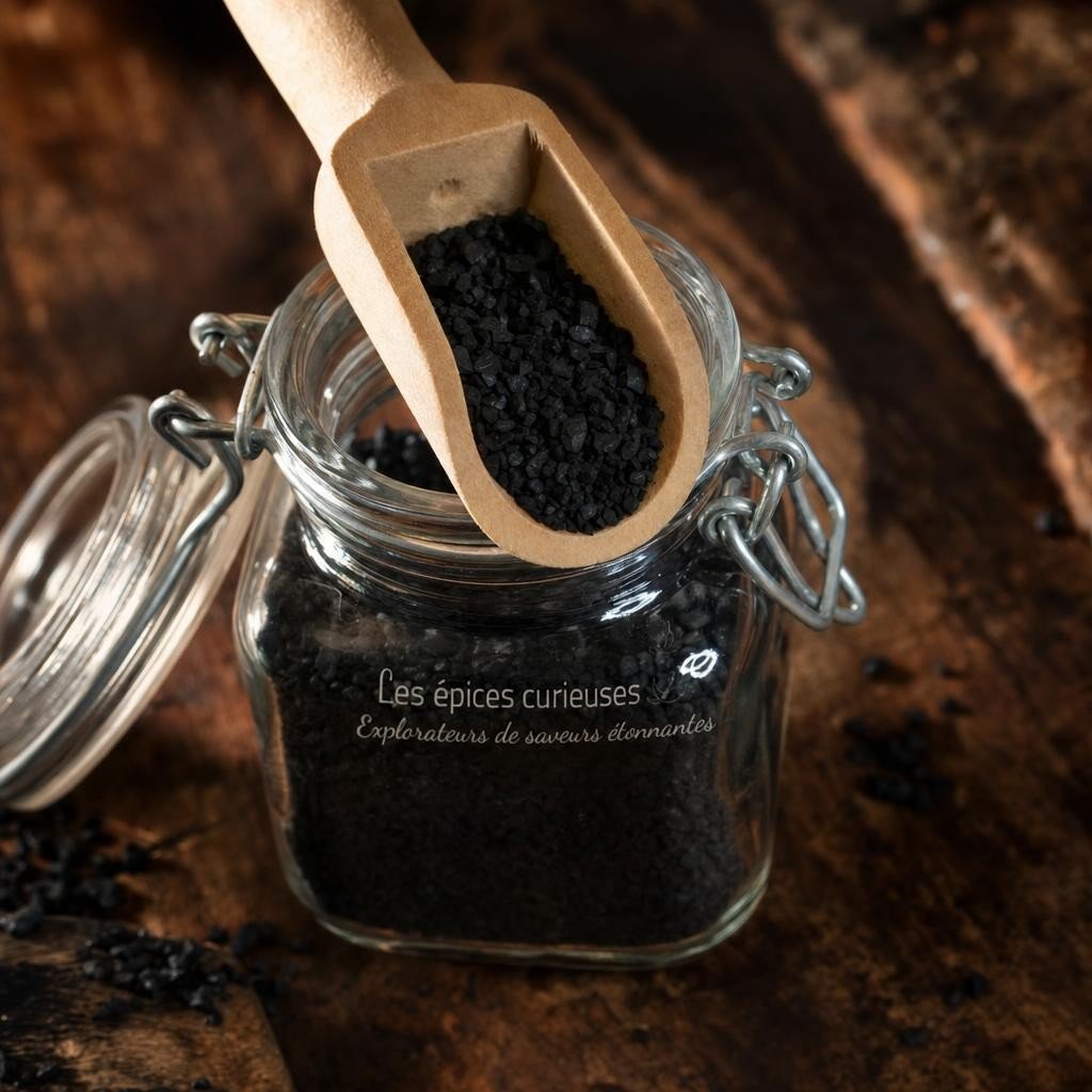 Sel noir de lave d’Hawaï – Les Épices Curieuses Sel noir de lave d'Hawaï - Les Épices Curieuses