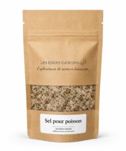 Sel pour poisson - Packaging - Les Épices Curieuses