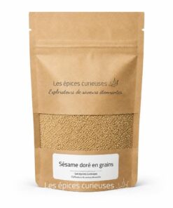 Sésame doré en grains - Packaging - Les Épices Curieuses