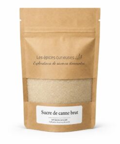 Sucre de canne brut - Packaging - Les Épices Curieuses