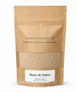 Sucre de Dattes - Packaging - Les Épices Curieuses