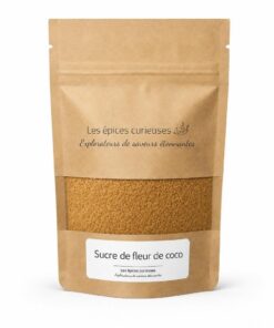 Sucre de fleur de coco - Packaging - Les Épices Curieuses