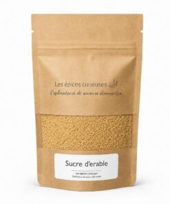 Sucre d'erable - Packaging - Les Épices Curieuses