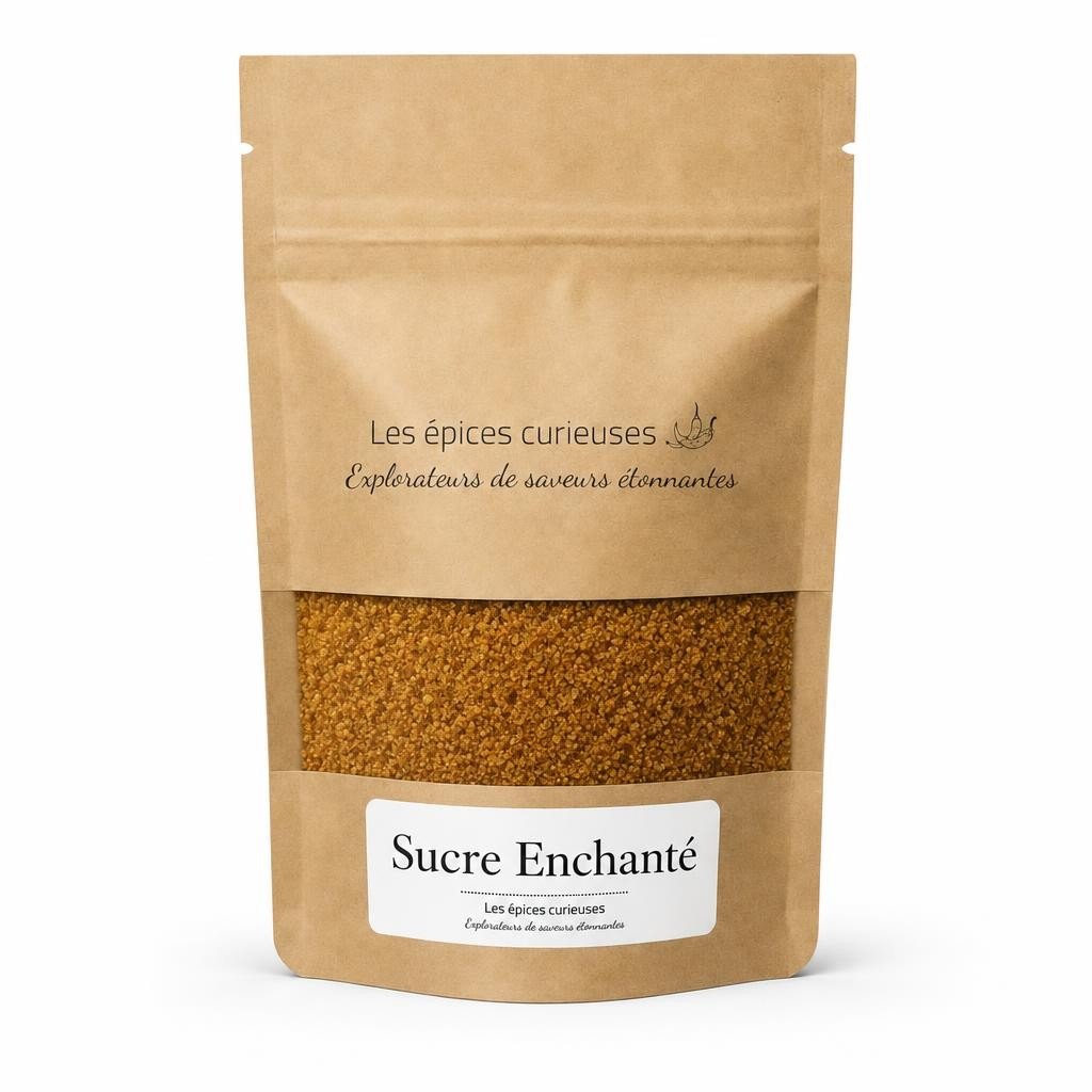 Sucre Enchanté – Packaging – Les Épices Curieuses Sucre Enchanté - Packaging - Les Épices Curieuses