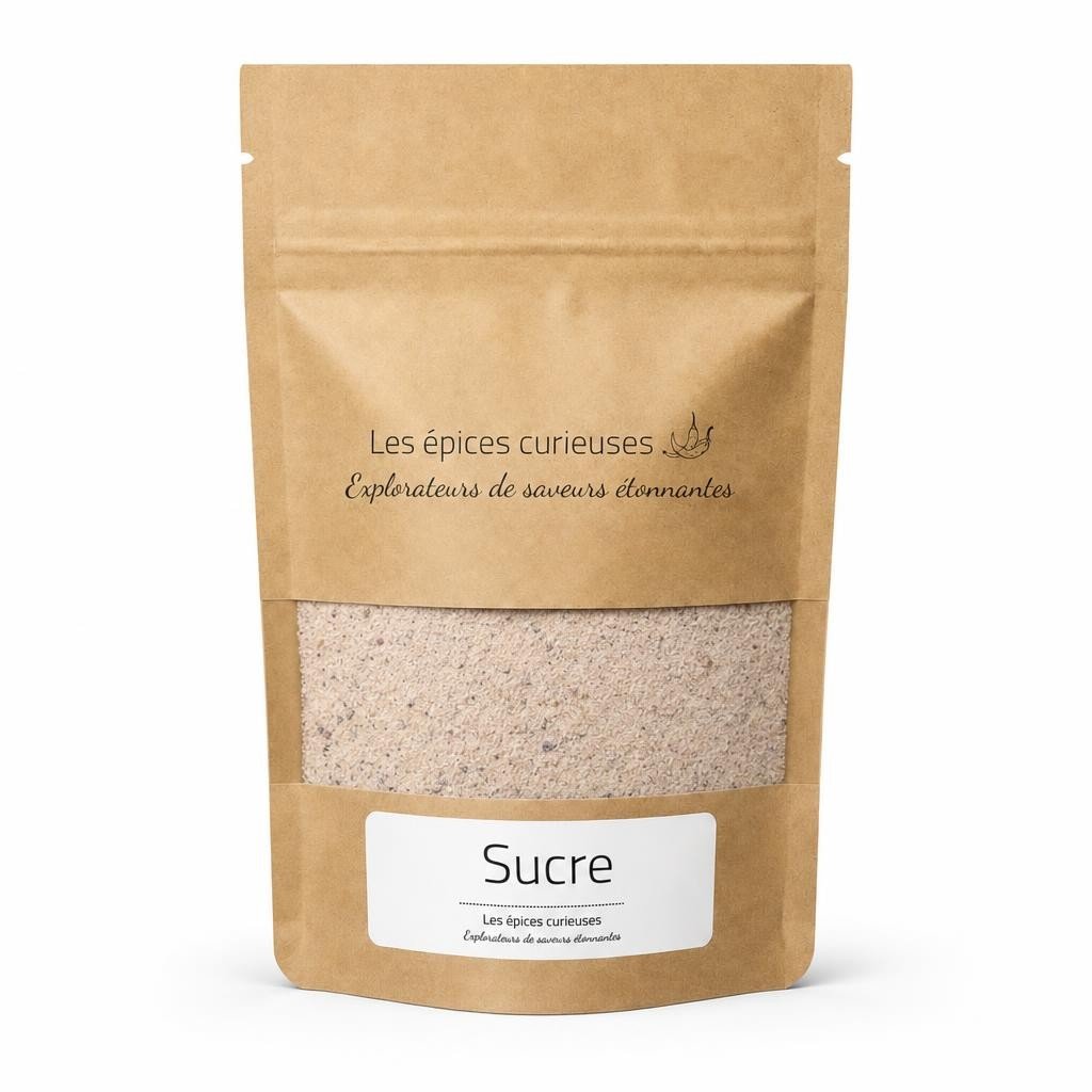 Sucre « Mille et une nuits » – Packaging – Les Épices Curieuses Sucre "Mille et une nuits" - Packaging - Les Épices Curieuses