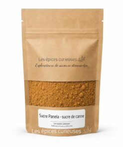 Sucre Panela - sucre de canne - Packaging - Les Épices Curieuses