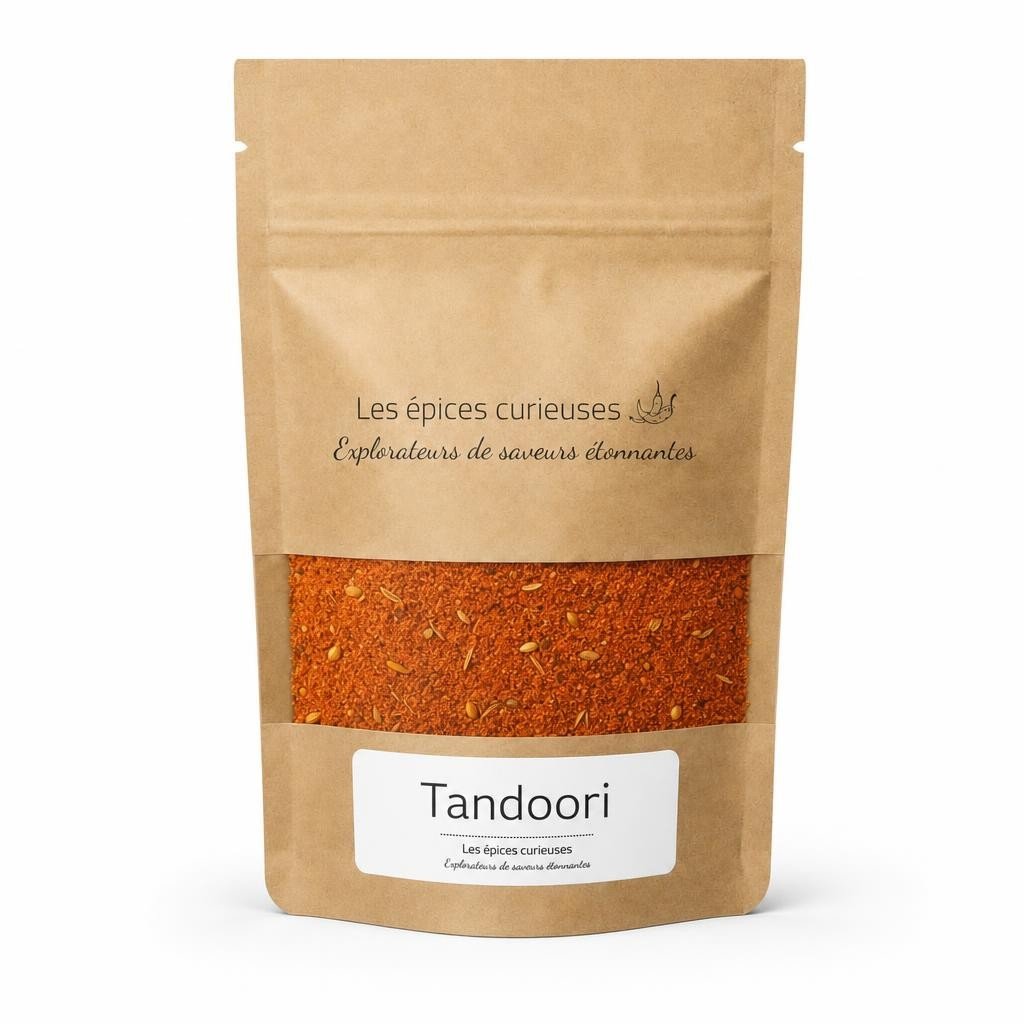 Tandoori – Packaging – Les Épices Curieuses Tandoori - Packaging - Les Épices Curieuses
