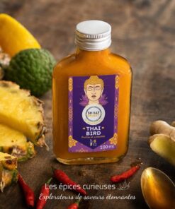 Thaï Bird - Force 6/12 - 100ml - Douce, fruitée et piquante - Les Épices Curieuses