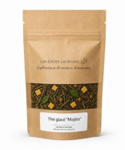 Thé glacé "Mojito" - Packaging - Les Épices Curieuses
