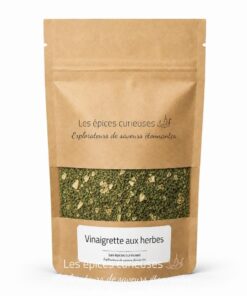 Vinaigrette aux herbes - Packaging - Les Épices Curieuses