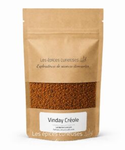 Vinday Créole - Packaging - Les Épices Curieuses