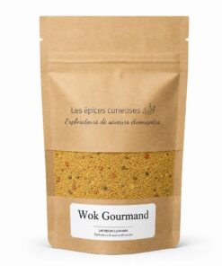 Wok Gourmand - Packaging - Les Épices Curieuses
