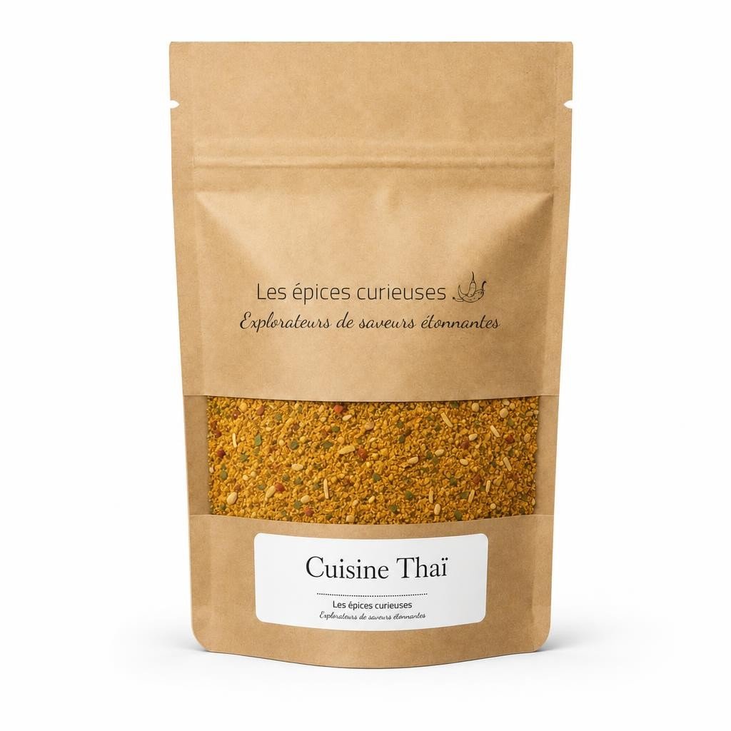 Cuisine Thaï – Packaging – Les Épices Curieuses Cuisine Thaï - Packaging - Les Épices Curieuses