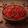 Piment oiseau ou Pili-pili rouge sec entier - Les Épices Curieuses