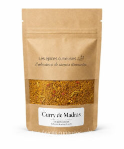 Curry de Madras - Packaging - Les Épices Curieuses