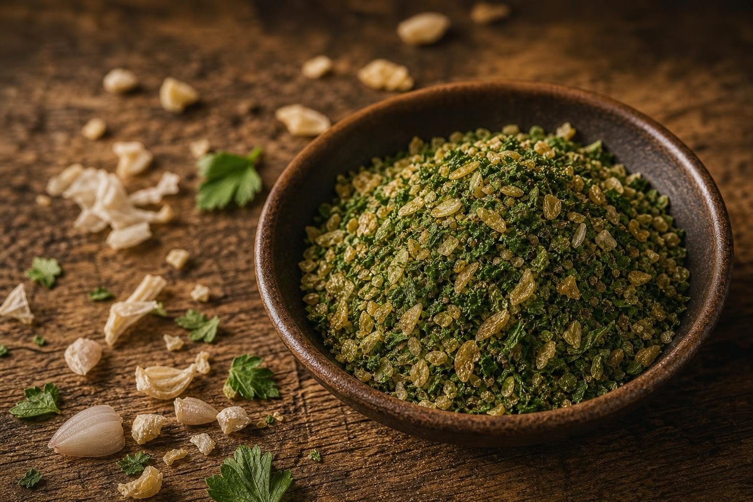 Douceur d’aromate version persillée – Visuel produit – Les Épices Curieuses Douceur d'aromate version persillée - Les Épices Curieuses