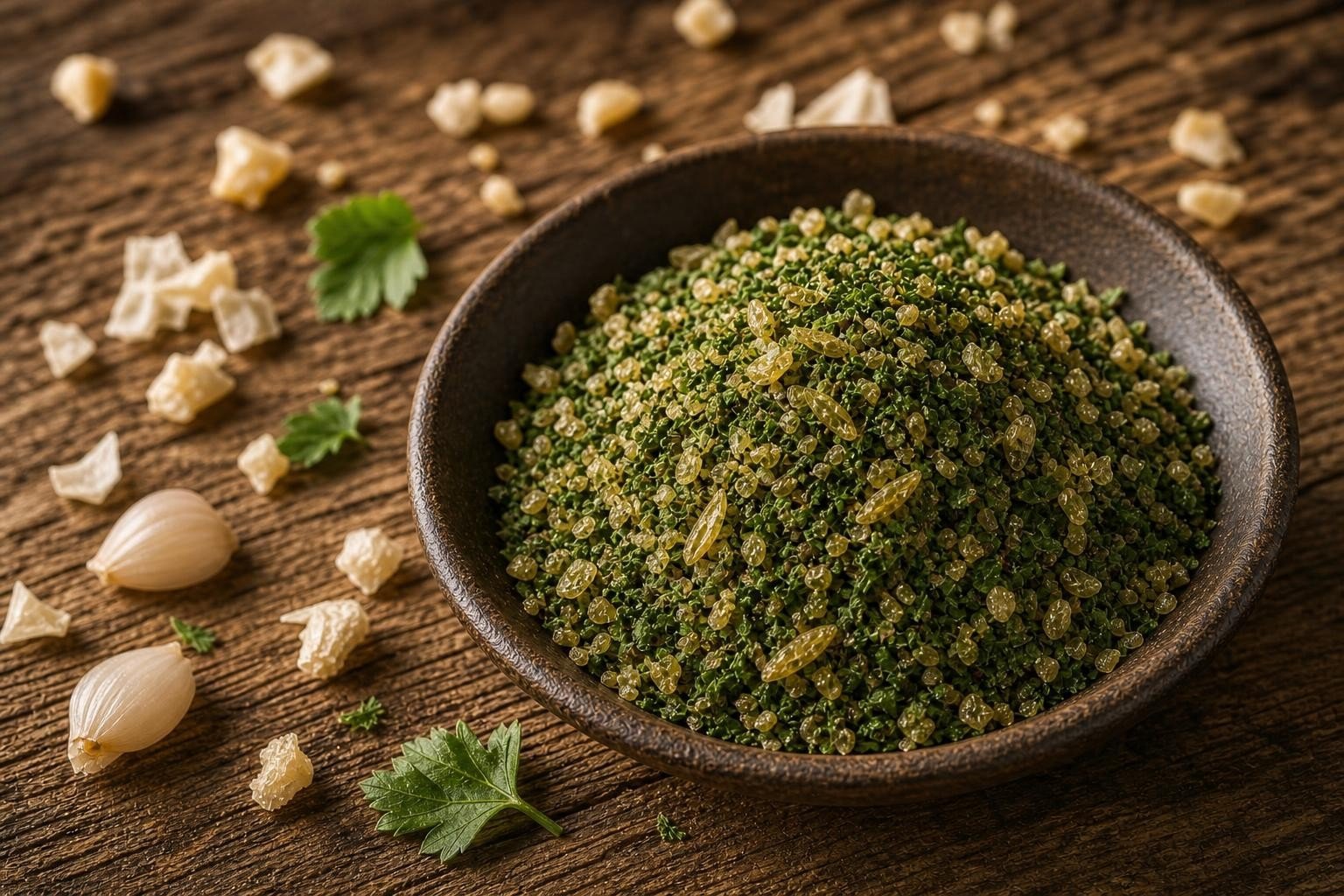 Douceur d’aromate version persillée – Visuel produit – Les Épices Curieuses Douceur d'aromate version persillée - Les Épices Curieuses